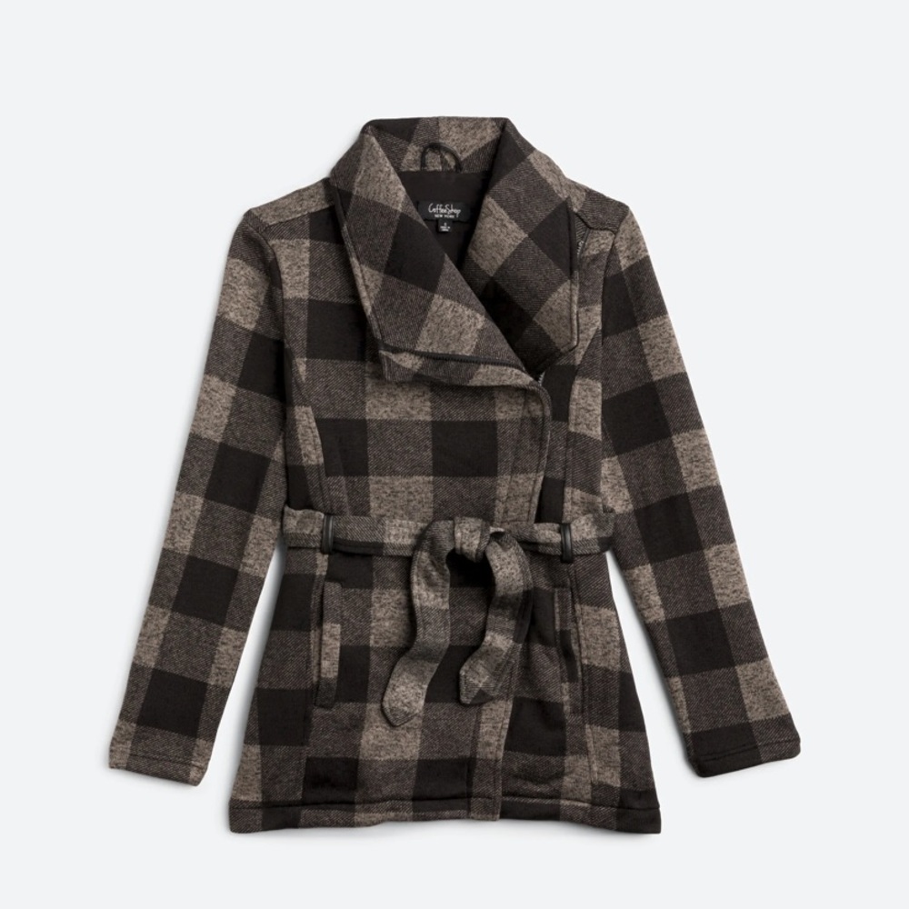 Jasmine Knit Trench Jacket